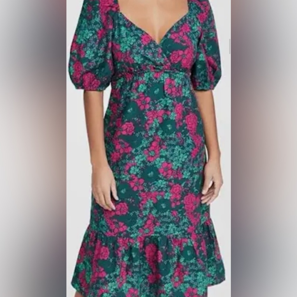 Rahi Floral Midi Dress